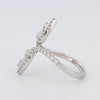 Invisible Pear - shape Twinny Ring - ZIZOV DIAMONDS