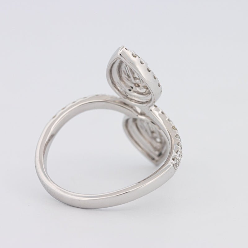 Invisible Pear - shape Twinny Ring - ZIZOV DIAMONDS