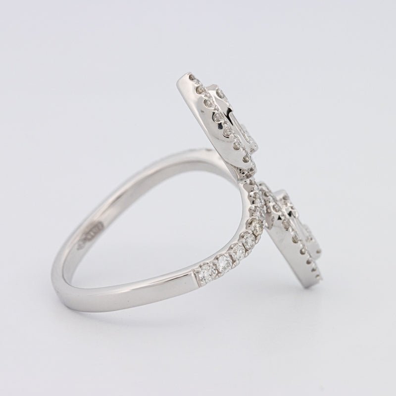 Invisible Pear - shape Twinny Ring - ZIZOV DIAMONDS