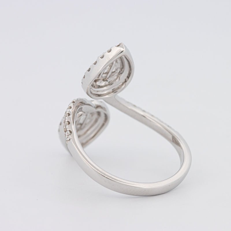 Invisible Pear - shape Twinny Ring - ZIZOV DIAMONDS