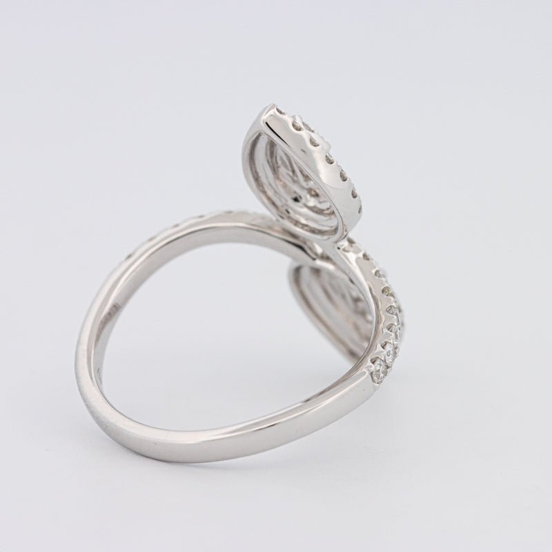 Invisible Pear - shape Twinny Ring - ZIZOV DIAMONDS