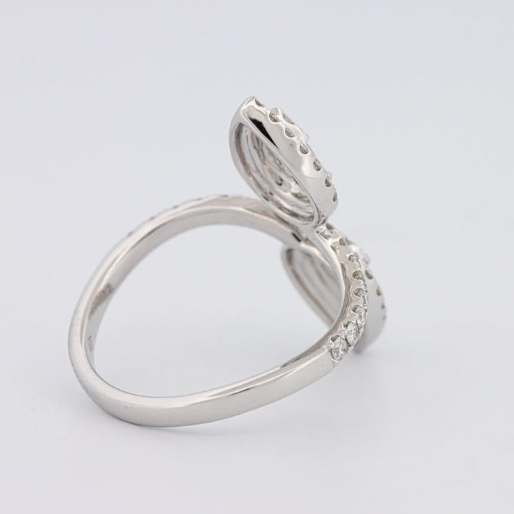 Invisible Pear - shape Twinny Ring - ZIZOV DIAMONDS