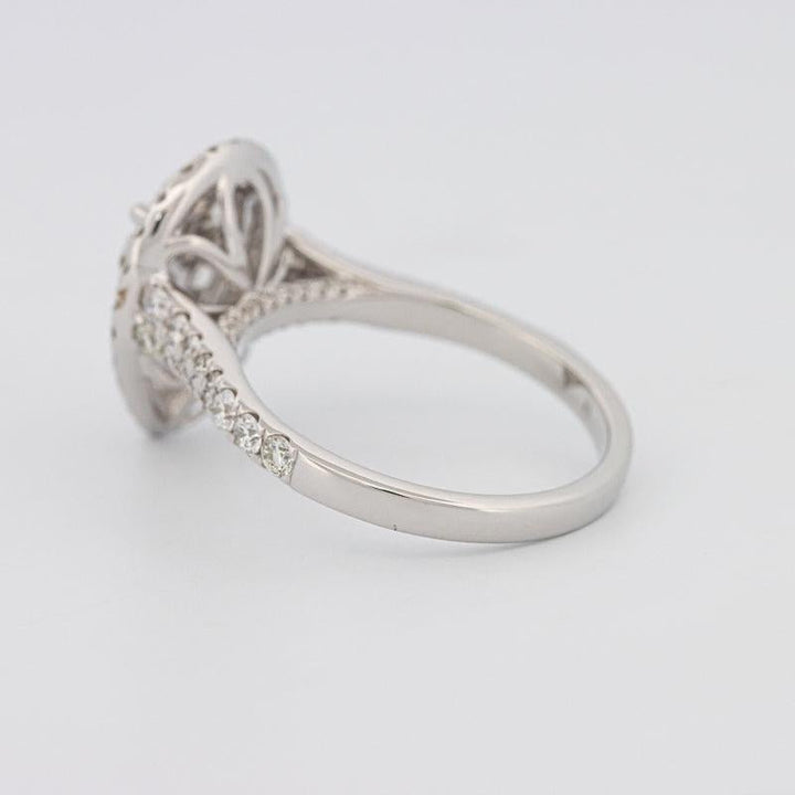 Invisible Pearshape Diamond Ring - ZIZOV DIAMONDS