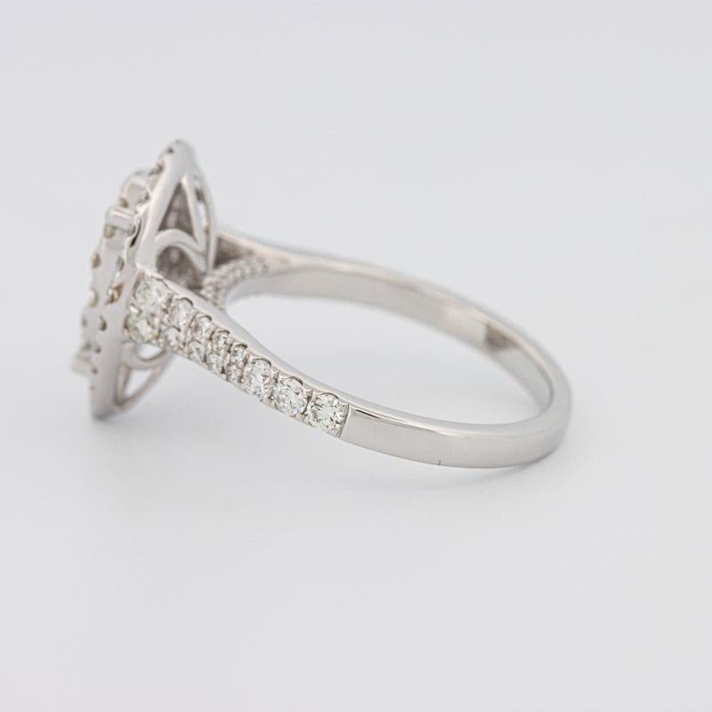 Invisible Pearshape Diamond Ring - ZIZOV DIAMONDS