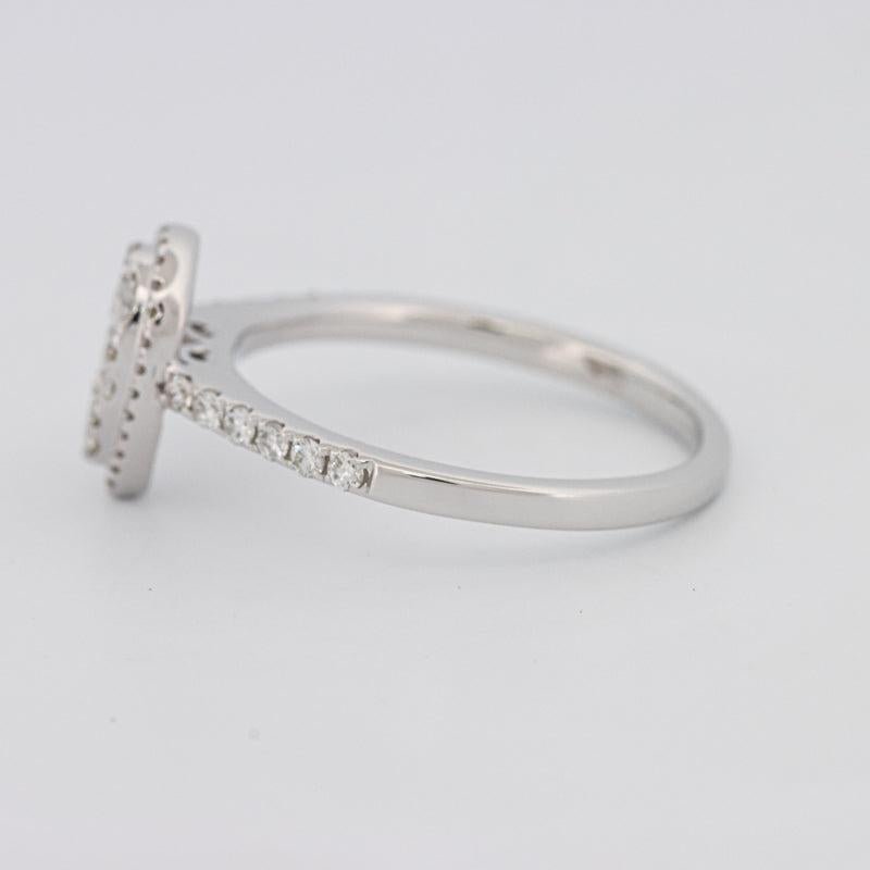 Invisible Pearshape Diamond ring - ZIZOV DIAMONDS