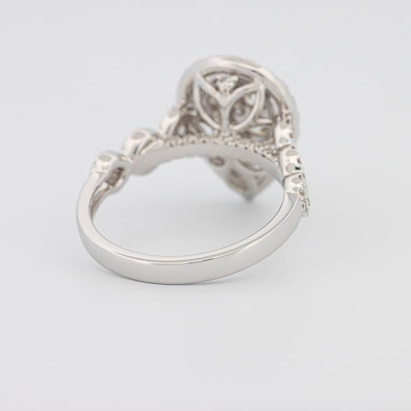 Invisible Pearshape Diamond Ring - ZIZOV DIAMONDS