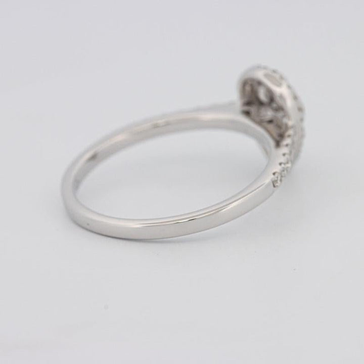 Invisible Pearshape Diamond ring - ZIZOV DIAMONDS