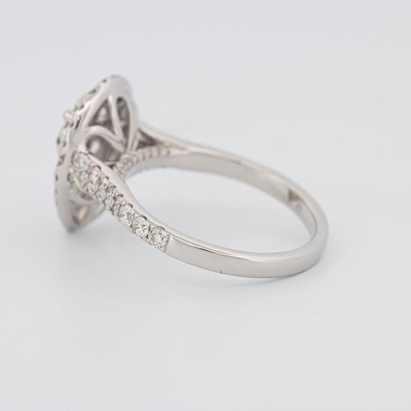 Invisible Pearshape Diamond Ring - ZIZOV DIAMONDS