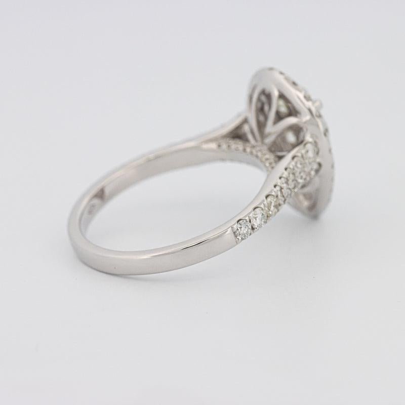 Invisible Pearshape Diamond Ring - ZIZOV DIAMONDS