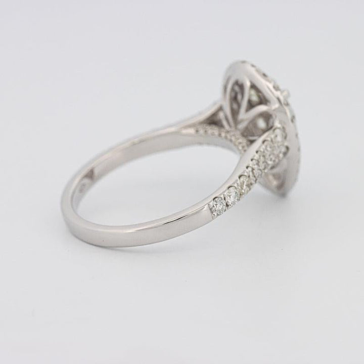 Invisible Pearshape Diamond Ring - ZIZOV DIAMONDS