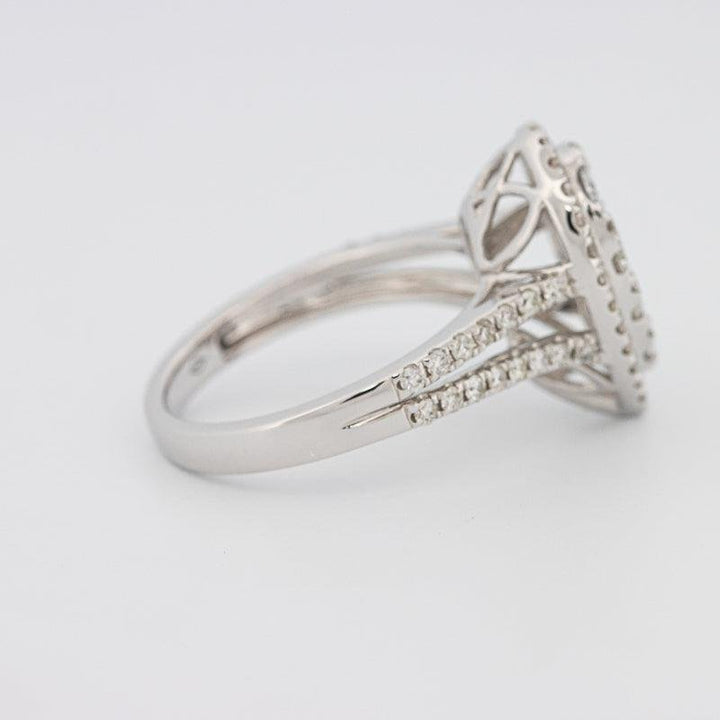 Invisible Pearshape Diamond Ring - ZIZOV DIAMONDS