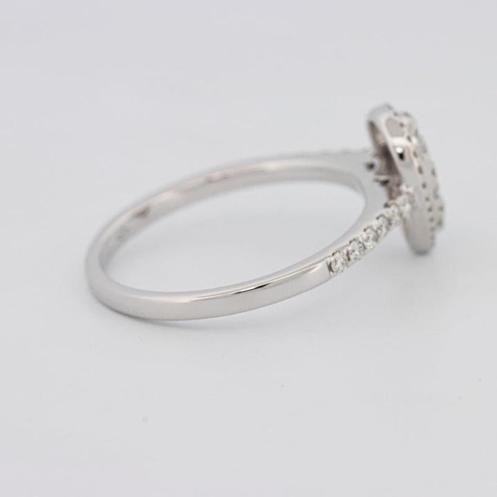 Invisible Pearshape Diamond ring - ZIZOV DIAMONDS