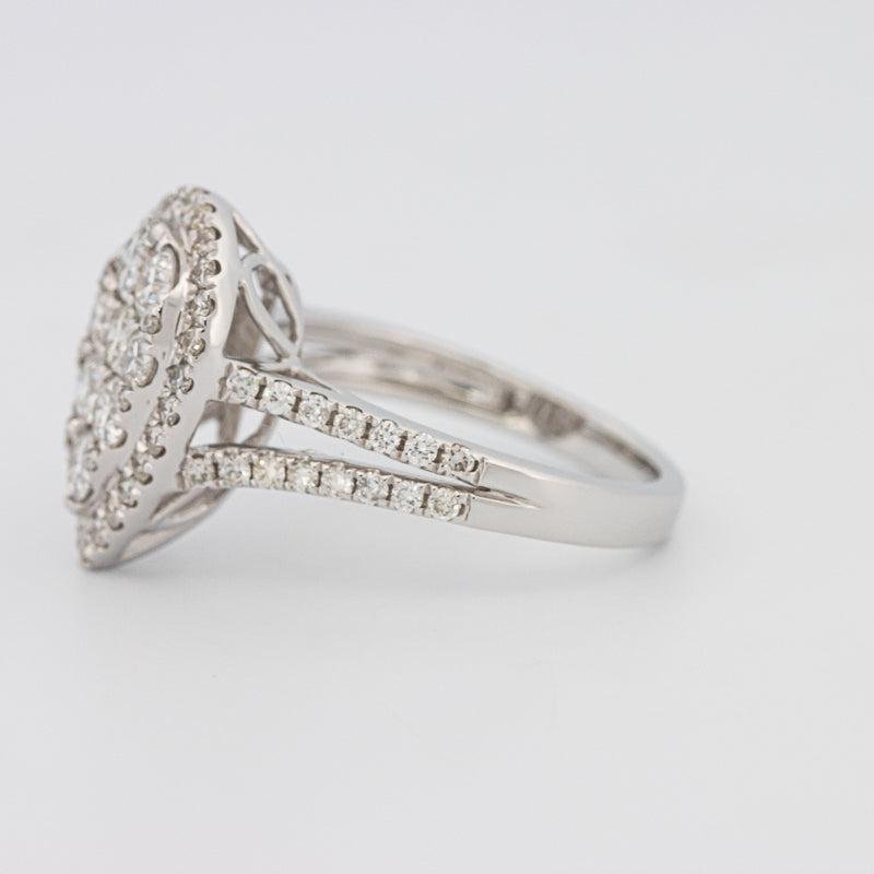 Invisible Pearshape Diamond Ring - ZIZOV DIAMONDS