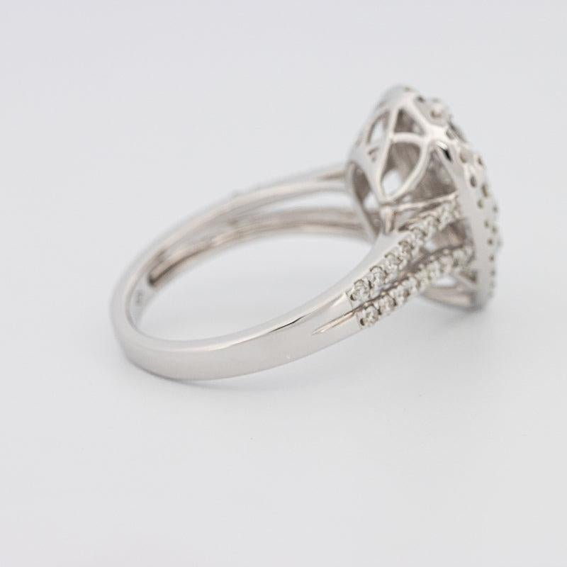 Invisible Pearshape Diamond Ring - ZIZOV DIAMONDS