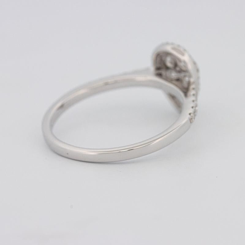 Invisible Pearshape Diamond ring - ZIZOV DIAMONDS