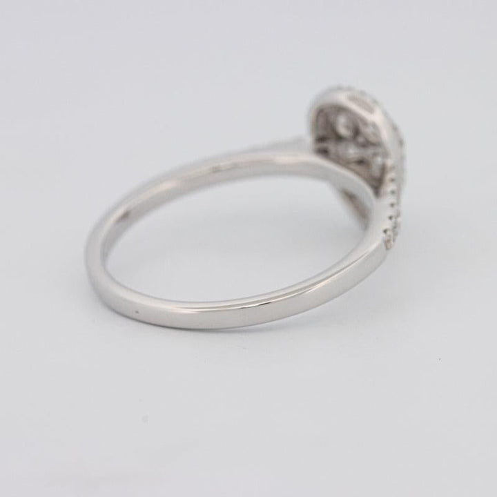 Invisible Pearshape Diamond ring - ZIZOV DIAMONDS