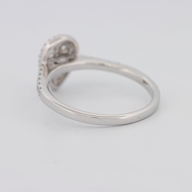 Invisible Pearshape Diamond ring - ZIZOV DIAMONDS