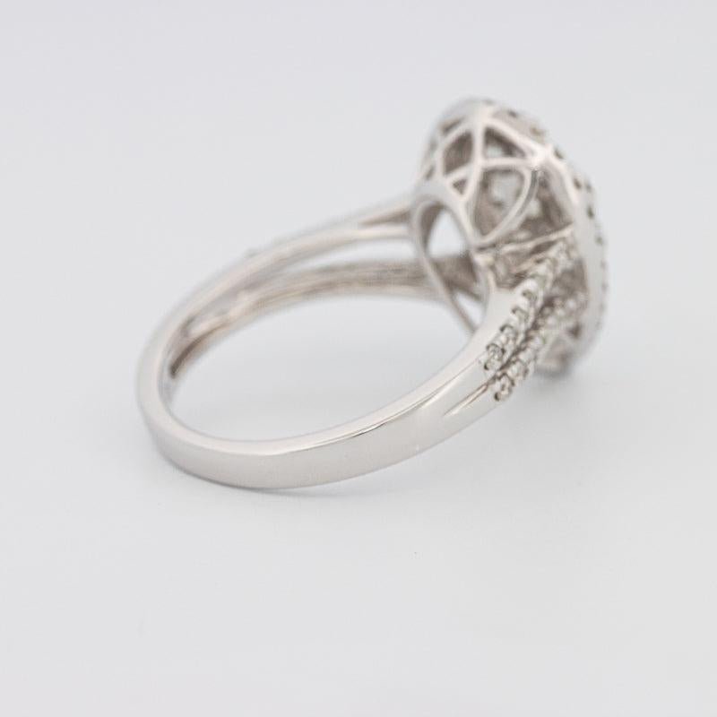 Invisible Pearshape Diamond Ring - ZIZOV DIAMONDS