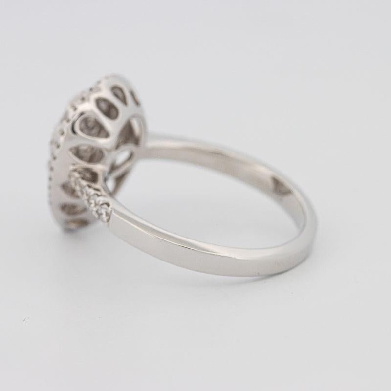 Invisible pearshape diamond ring - ZIZOV DIAMONDS