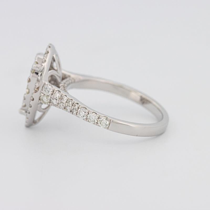 Invisible Pearshape Diamond Ring - ZIZOV DIAMONDS