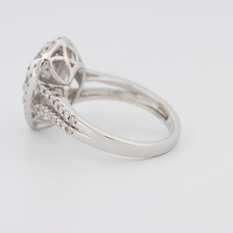 Invisible Pearshape Diamond Ring - ZIZOV DIAMONDS