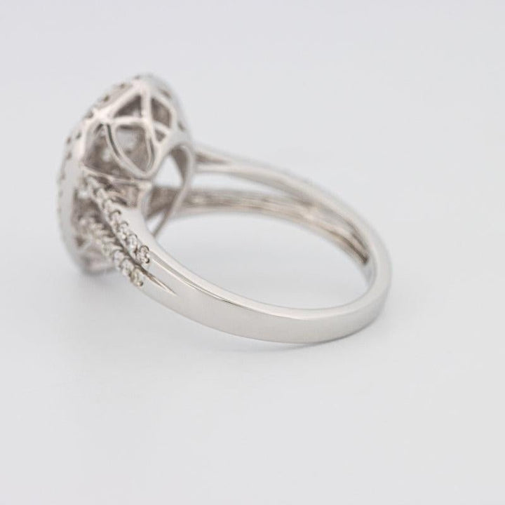 Invisible Pearshape Diamond Ring - ZIZOV DIAMONDS