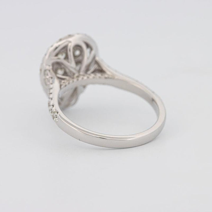 Invisible Pearshape Diamond Ring - ZIZOV DIAMONDS