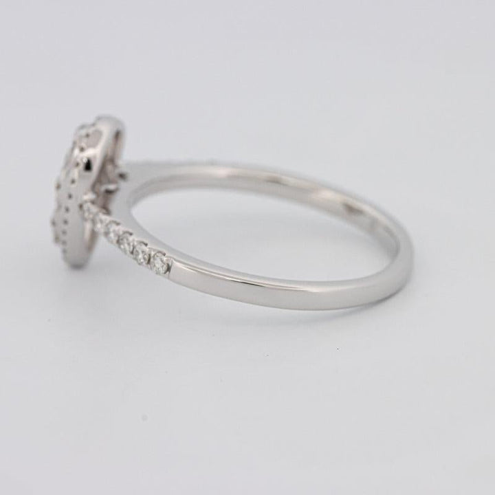 Invisible Pearshape Diamond ring - ZIZOV DIAMONDS