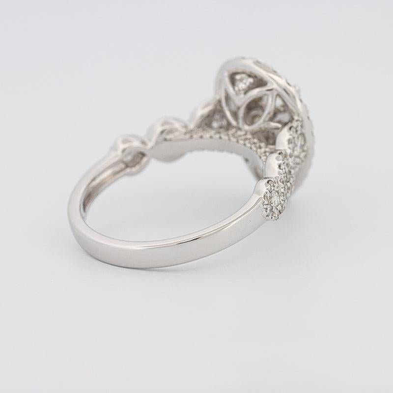 Invisible Pearshape Diamond Ring - ZIZOV DIAMONDS