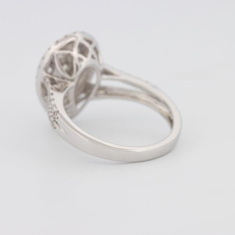 Invisible Pearshape Diamond Ring - ZIZOV DIAMONDS