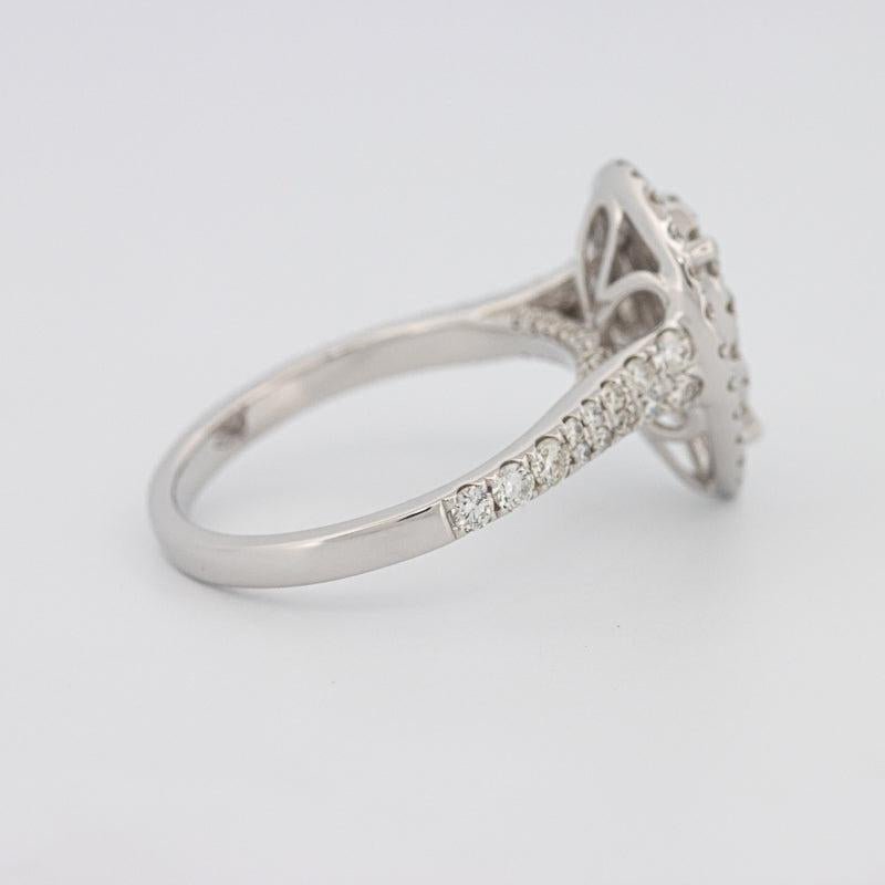 Invisible Pearshape Diamond Ring - ZIZOV DIAMONDS
