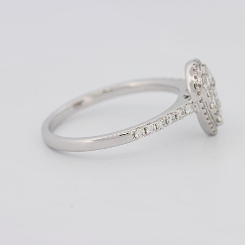 Invisible Pearshape Diamond ring - ZIZOV DIAMONDS