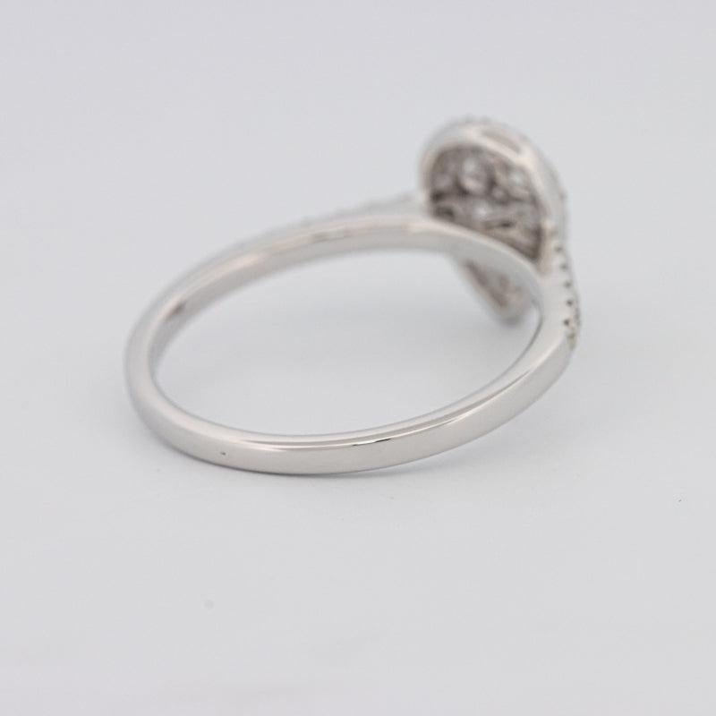 Invisible Pearshape Diamond ring - ZIZOV DIAMONDS