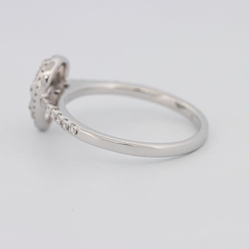 Invisible Pearshape Diamond ring - ZIZOV DIAMONDS