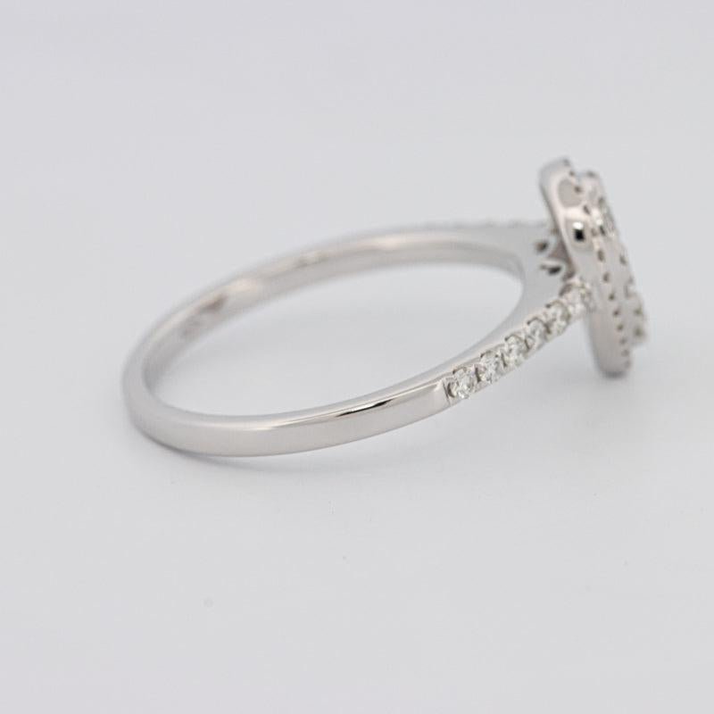 Invisible Pearshape Diamond ring - ZIZOV DIAMONDS
