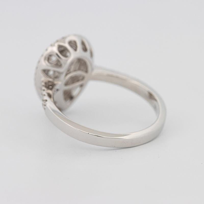 Invisible pearshape diamond ring - ZIZOV DIAMONDS