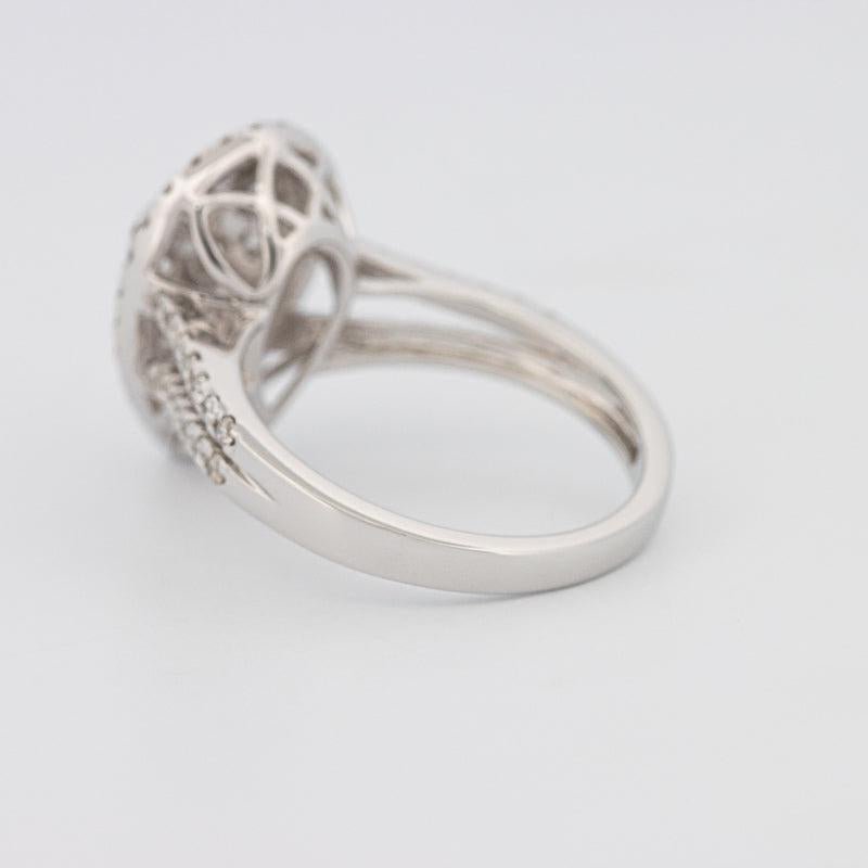 Invisible Pearshape Diamond Ring - ZIZOV DIAMONDS