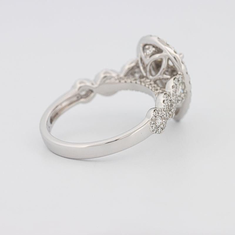 Invisible Pearshape Diamond Ring - ZIZOV DIAMONDS