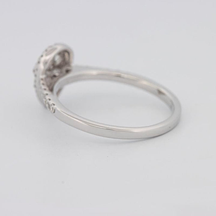 Invisible Pearshape Diamond ring - ZIZOV DIAMONDS