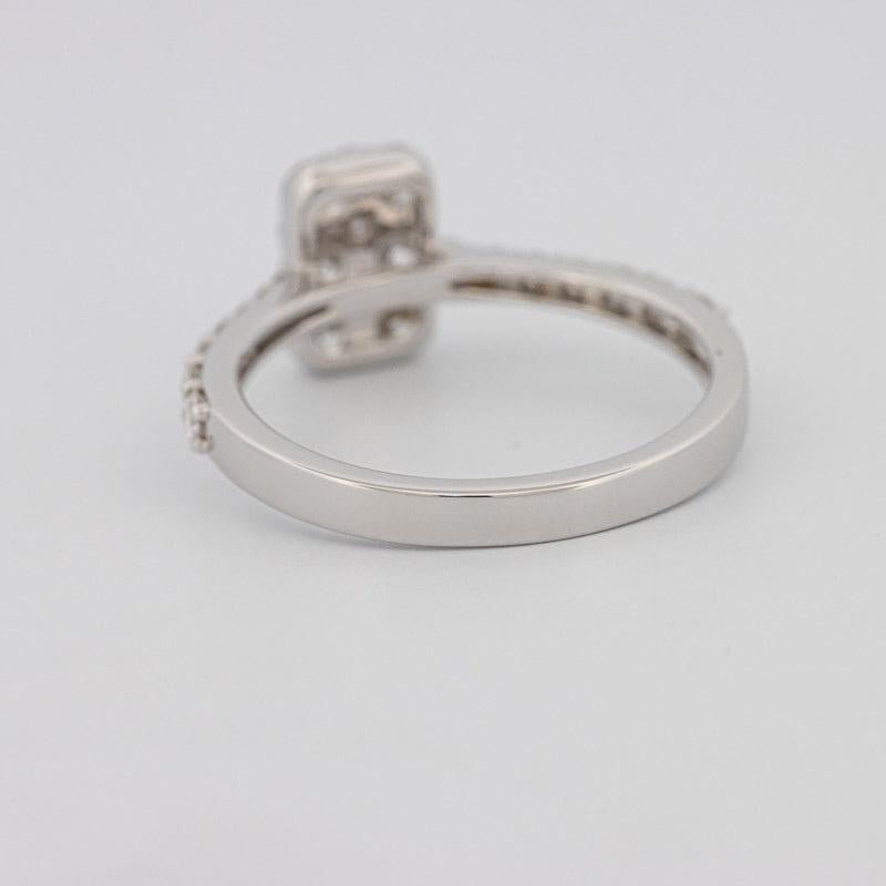 invisible rectangular ring - ZIZOV DIAMONDS