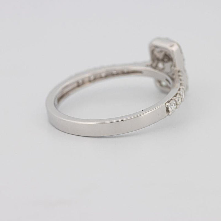 invisible rectangular ring - ZIZOV DIAMONDS