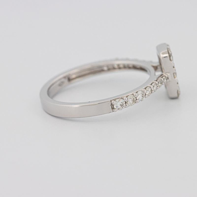 invisible rectangular ring - ZIZOV DIAMONDS