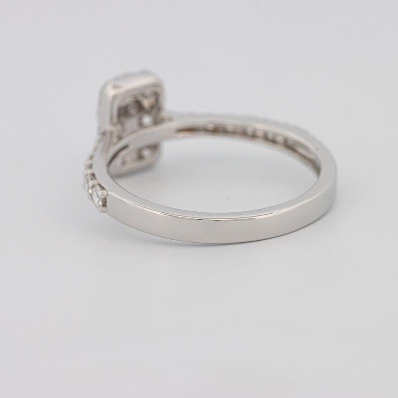 invisible rectangular ring - ZIZOV DIAMONDS