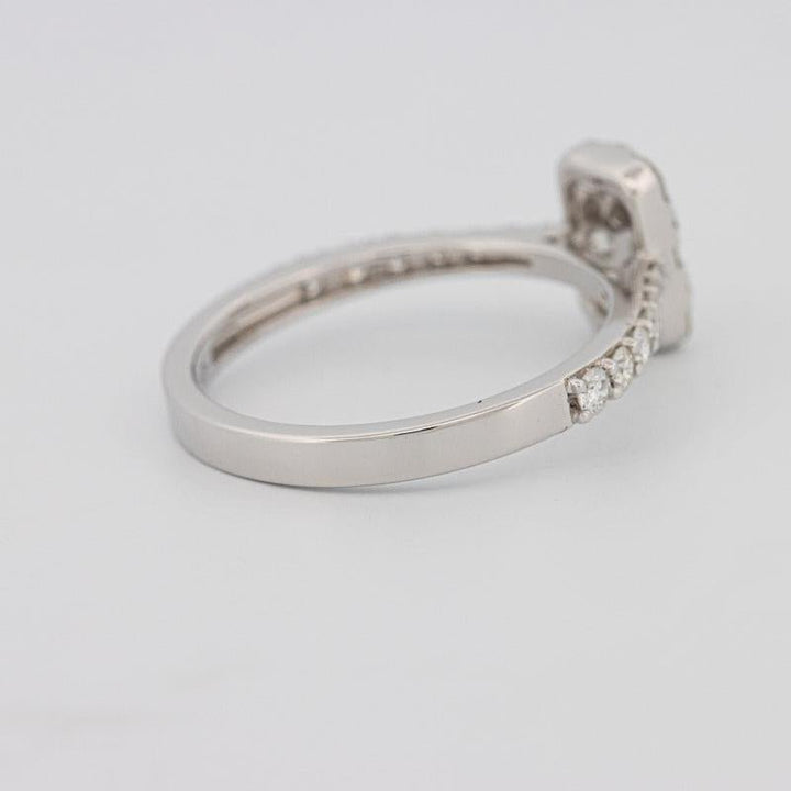 invisible rectangular ring - ZIZOV DIAMONDS