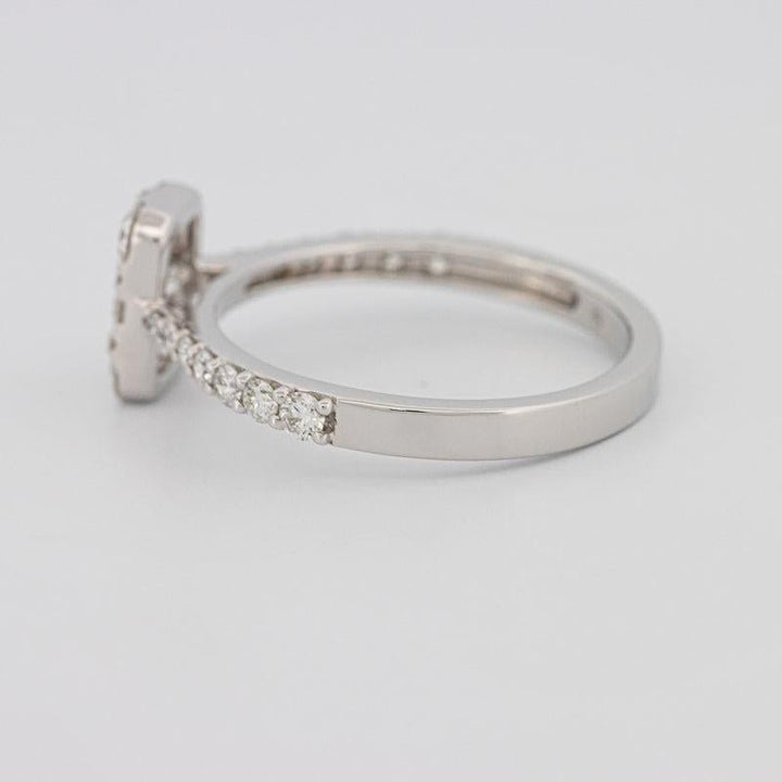 invisible rectangular ring - ZIZOV DIAMONDS