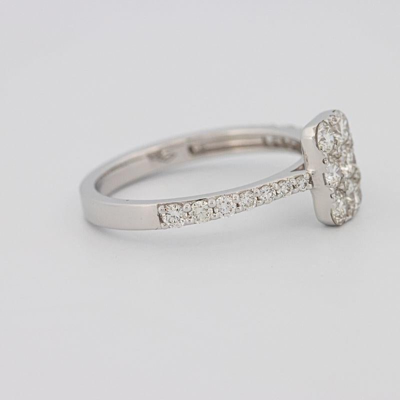 invisible rectangular ring - ZIZOV DIAMONDS