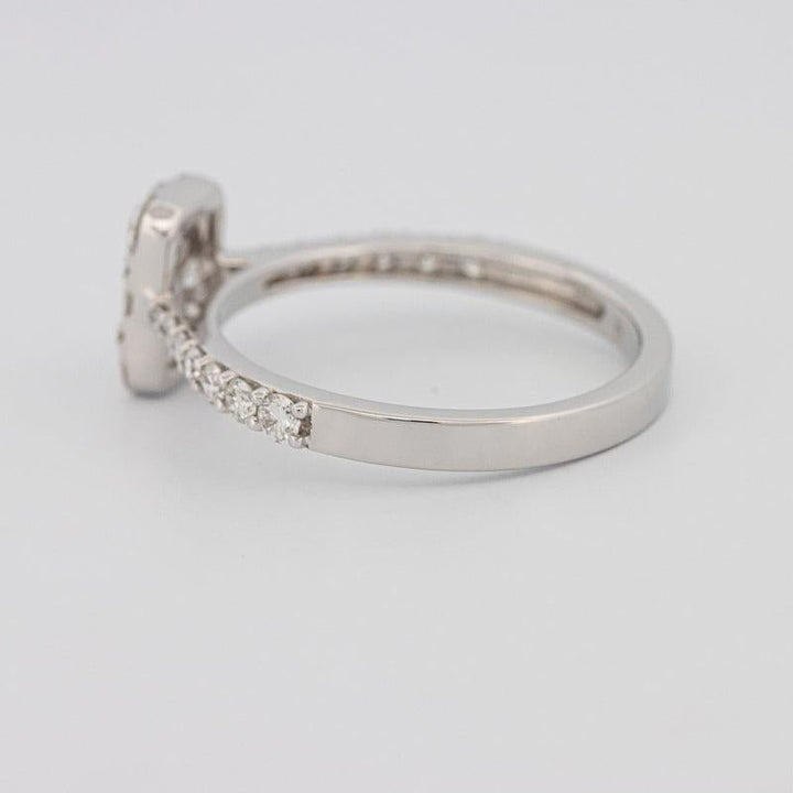 invisible rectangular ring - ZIZOV DIAMONDS