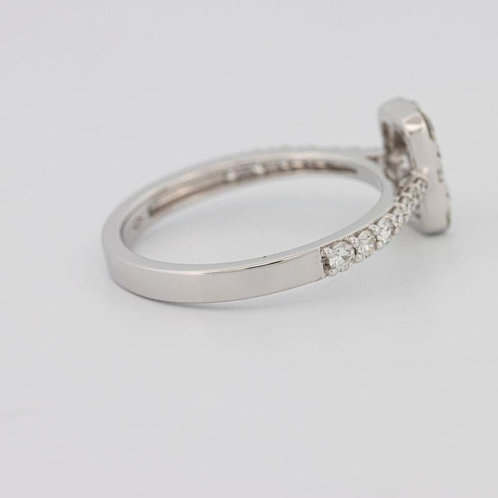 invisible rectangular ring - ZIZOV DIAMONDS