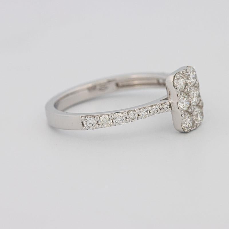 invisible rectangular ring - ZIZOV DIAMONDS