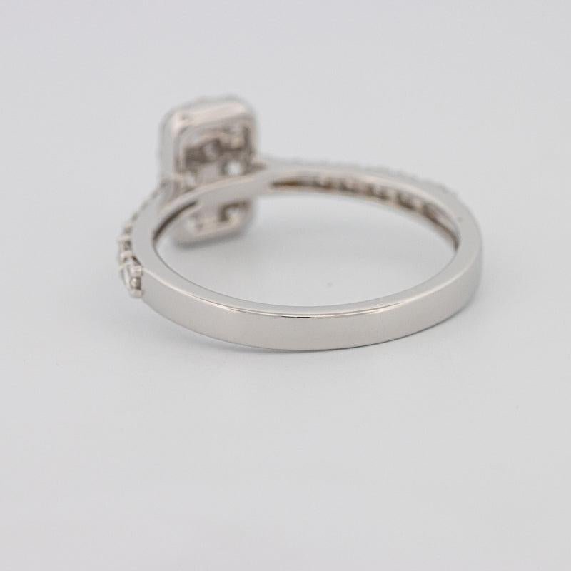 invisible rectangular ring - ZIZOV DIAMONDS